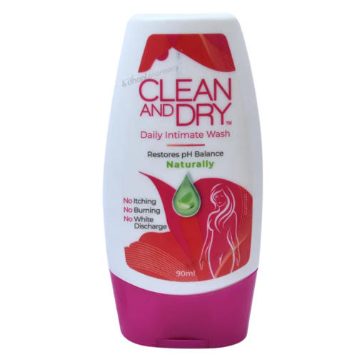 Clean Wash CLEAN AND DRY Daily Intimate Wash 90 ml