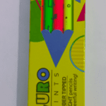 NATARAJ FLURO RUBBER TIPPED BRIGHT PENCIL
