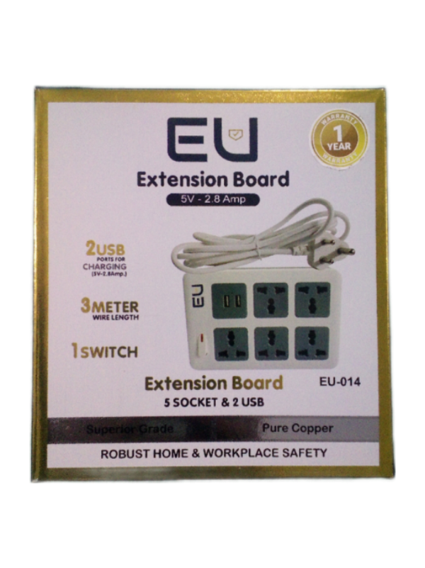 Universal Extension Chord – 5 V – 2.8 Amp