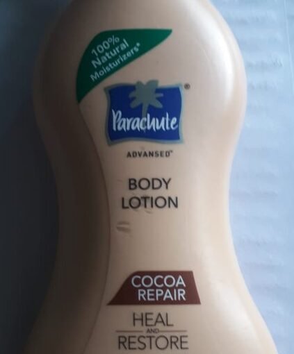 PARACHUTE COCOA BODY LOTION Heal & restore
