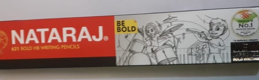 NATARAJ 621 WRITING PENCIl HB BOLD