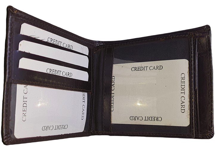 Wallet for men pure leather sleek design auspicous colour