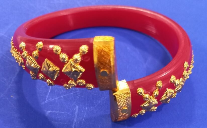 BRASS POLA on Red Gold plated