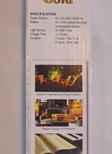 Emergency light High energy 32 SMD, Model KC-6310, 1600 m1hbattery