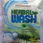 Patanjali Herbal Wash detergent poweder with Neem Extract and Rose fragrance - 1kg
