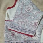 All over Kantha Stitch Blouse (White)
