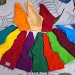 Blouse Glass Sleeves Round Neck