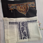 Blouse piece Black & Cream