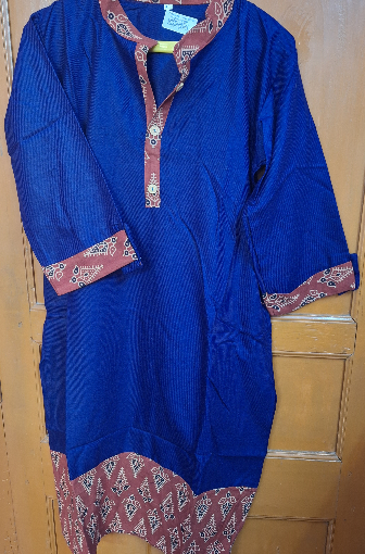 Shawl Ajrak Ladies Kurti single piece