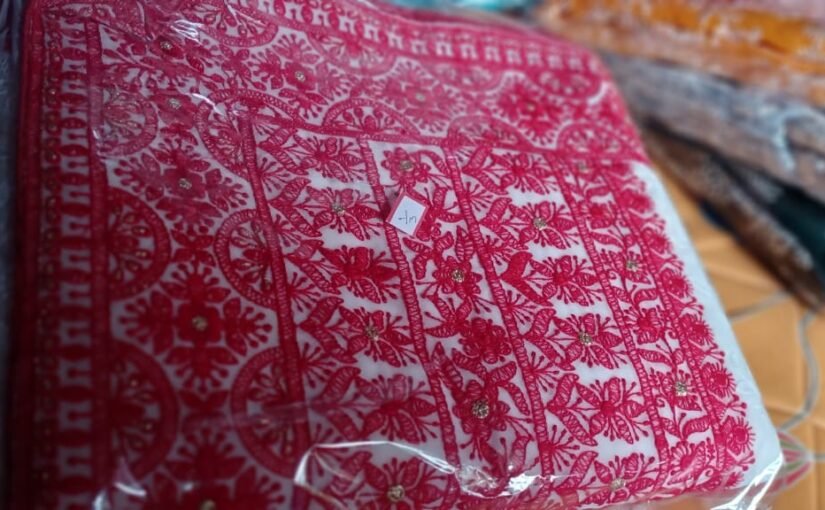 Chikankari Saree